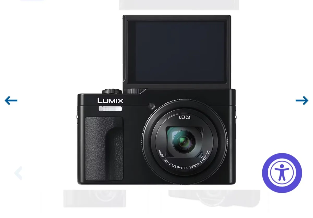 Panasonic Lumix TZ99 Compact Digital Camera | Blac - Image 1
