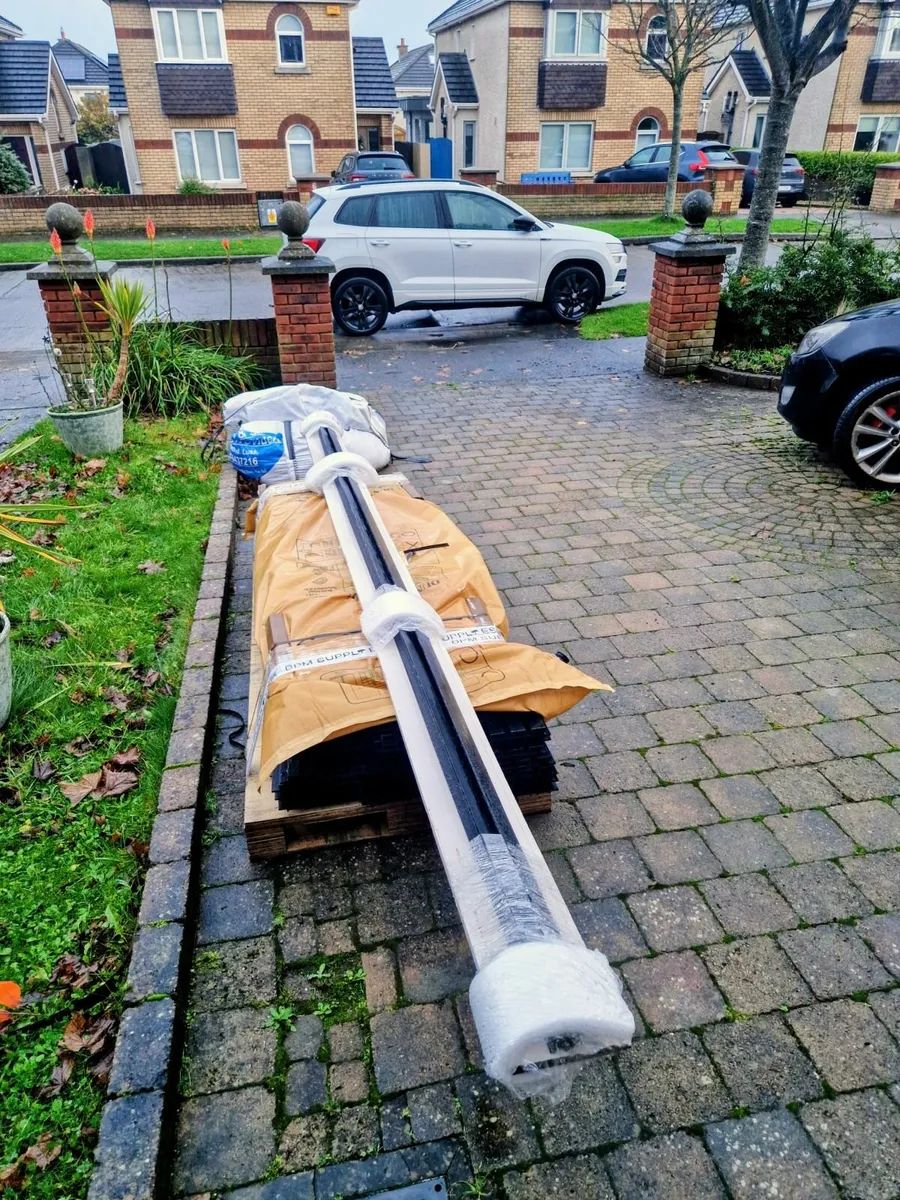 Composite Slatted Cladding Black - Image 2