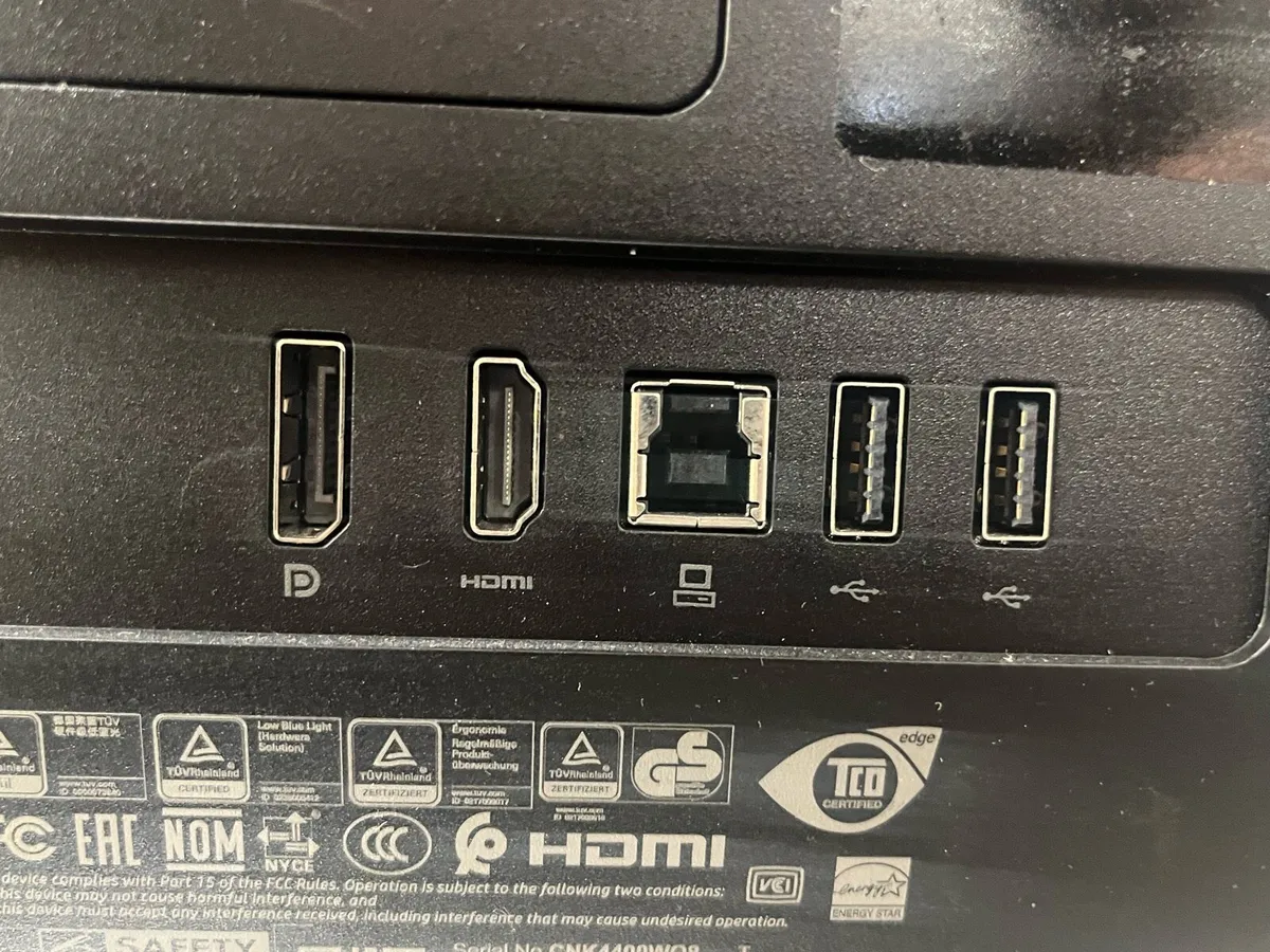 HP 24” Monitor - Image 3