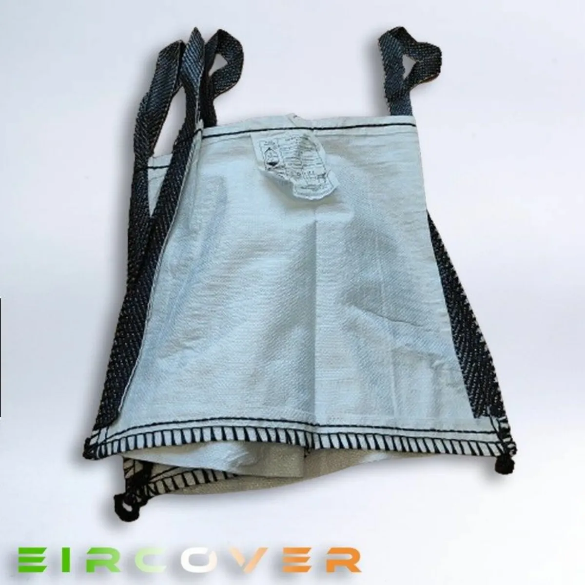 Mini Bulk bag white 50cm x 50cm x 50cm single trip - Image 1