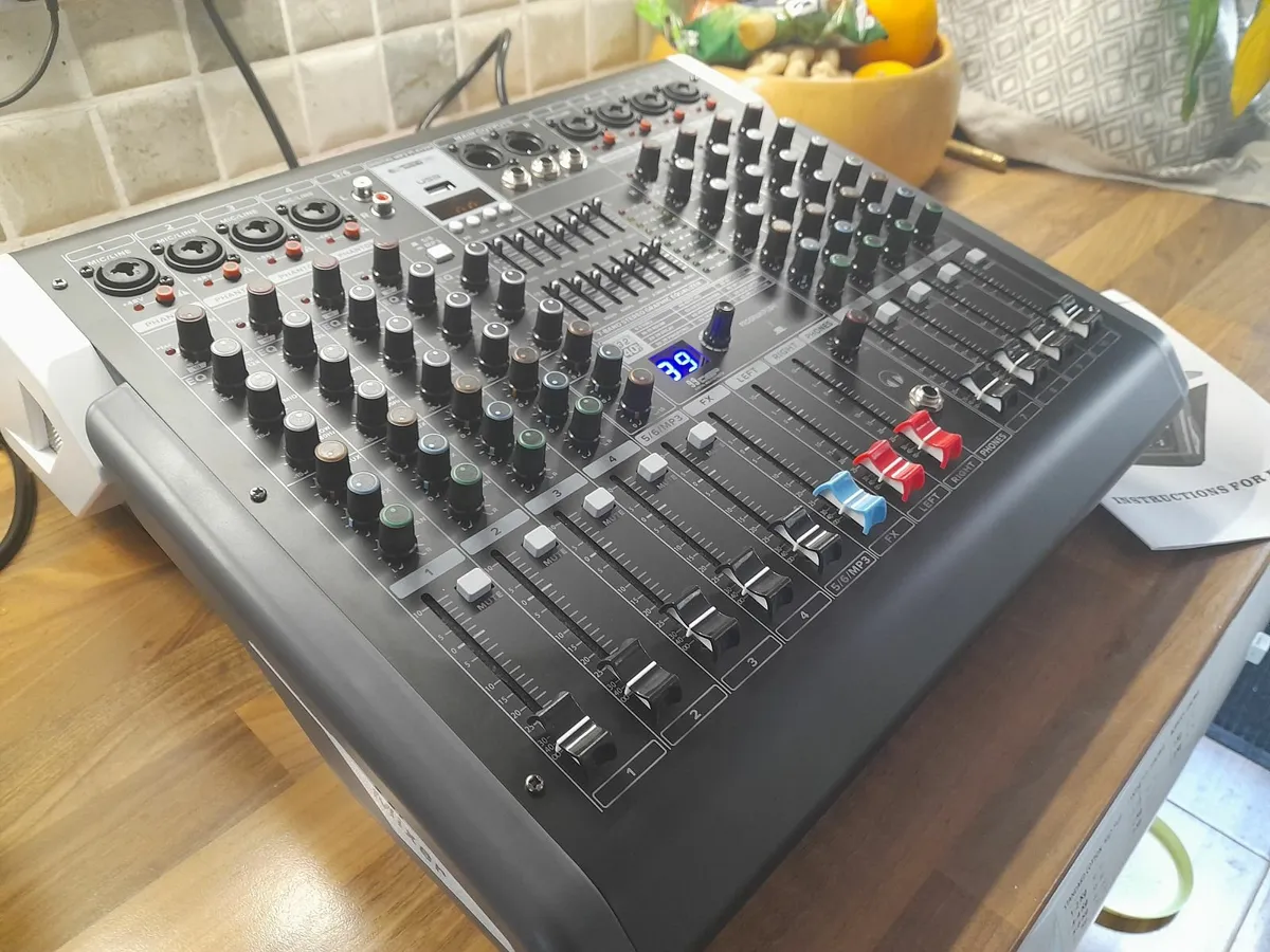 Powered mixer  ptx 1000d.1000watts - Image 4