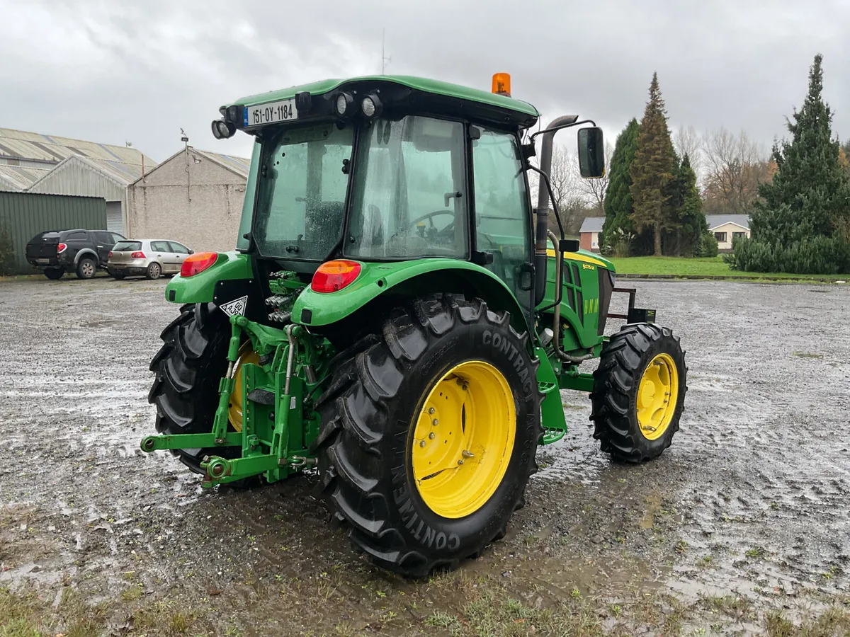 2015 John Deere 5075M 4WD Tractor For Auction - Image 3