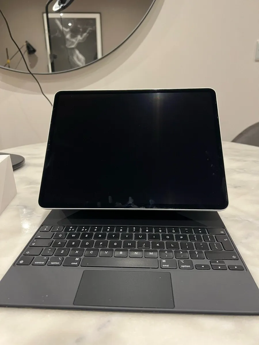 iPad Pro 12.9 Inch (4th Gen) + Magic Keyboard - Image 1