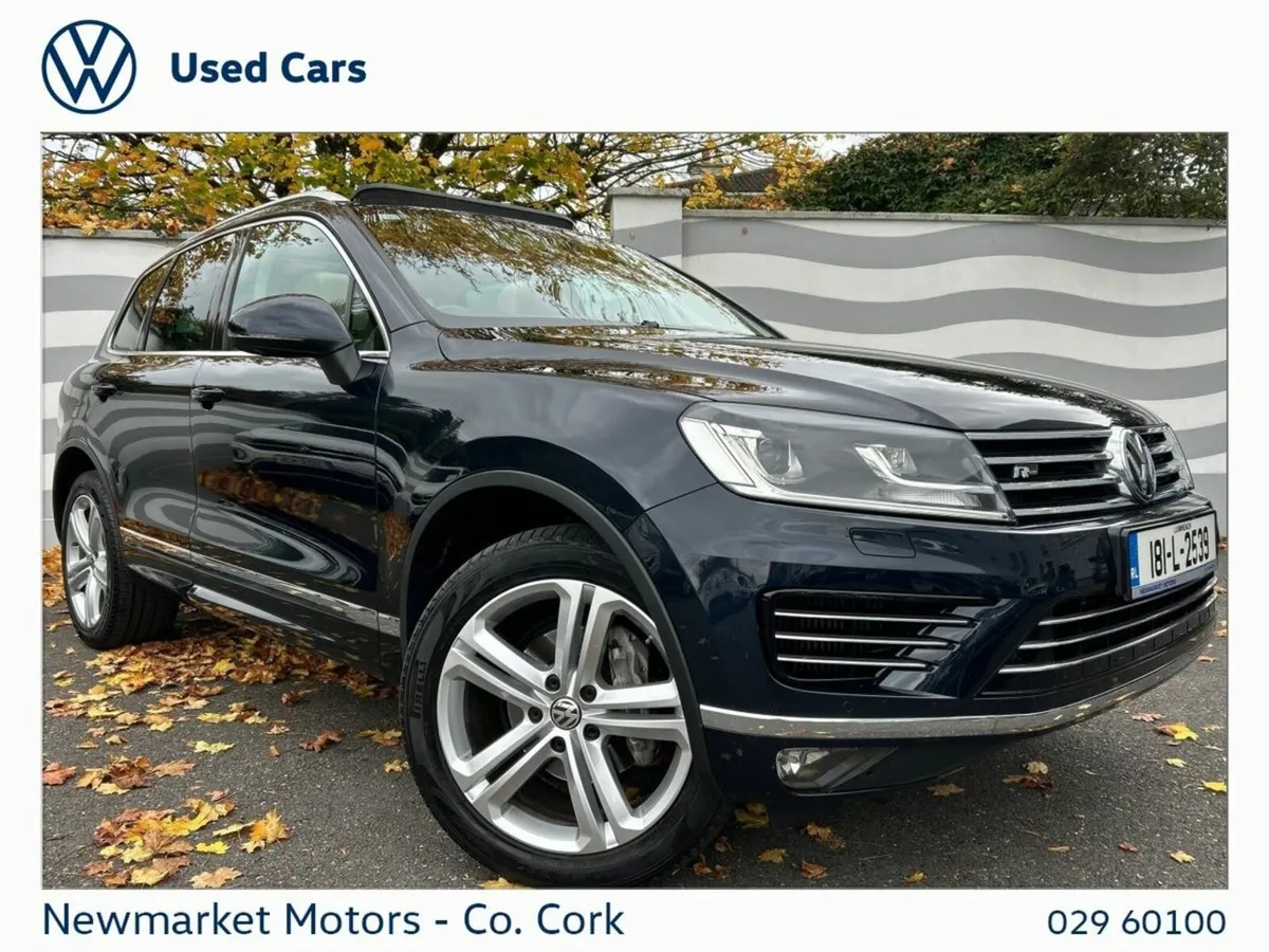 Volkswagen Touareg R-LINE 3.0TDI 262 BHP GLASS ROO - Image 1