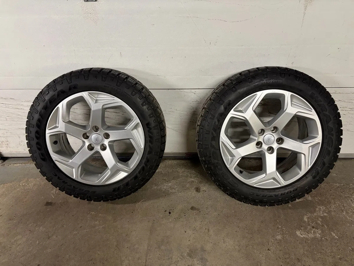 Wrangler Tyres on Range Rover Alloys - Image 1