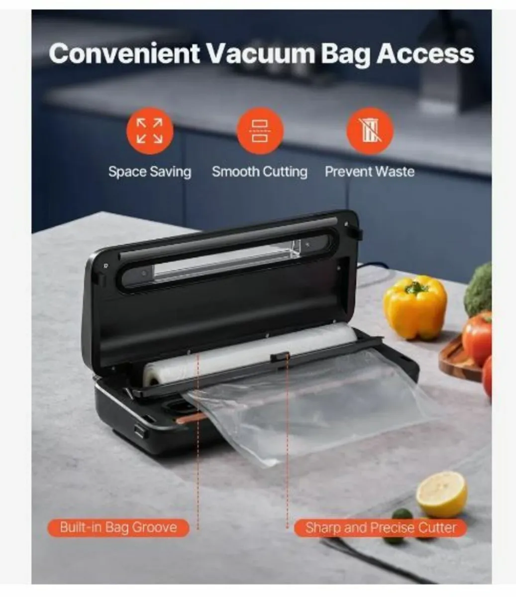 Vacuum Sealer Machine, 80Kpa 120W - Image 2