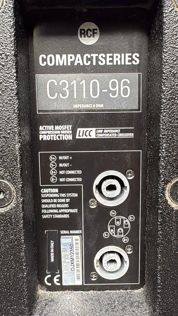 Speaker Tops RCF - Image 2