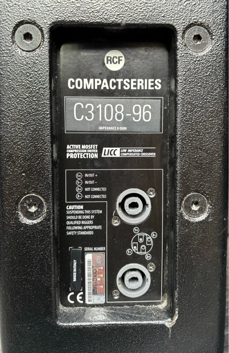 Speaker Tops RCF - Image 4