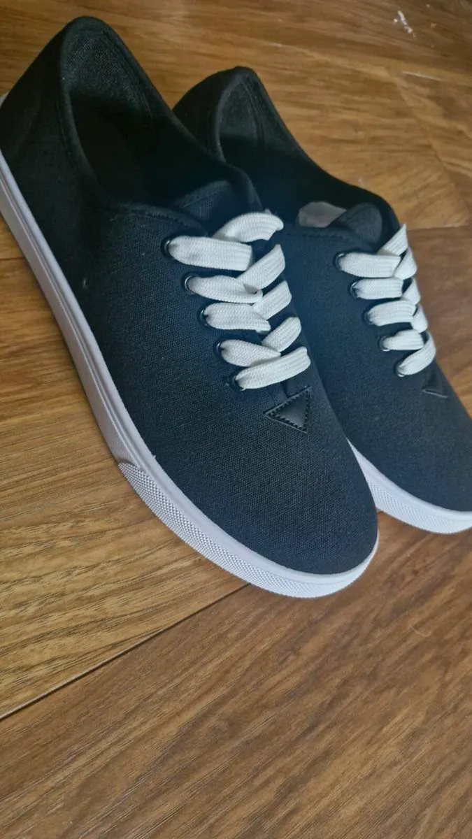 French connection mens lace up shoes casual,black - Image 2