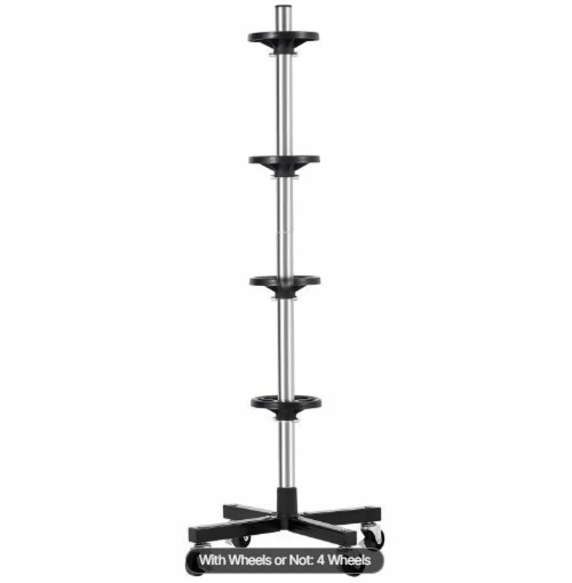 Tire Rack with Wheels - Image 4