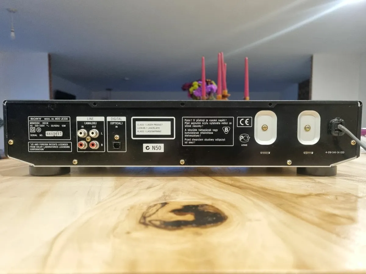 Sony Minidisc Deck - Image 3