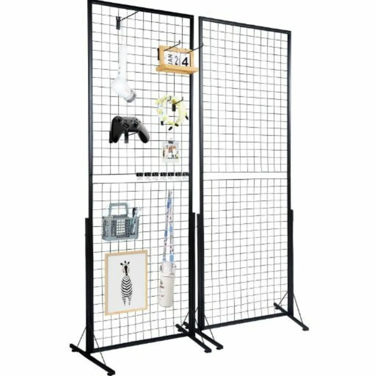 61 x170.7 cm Grid Wall Panels Tower, 2 Packs - Image 1