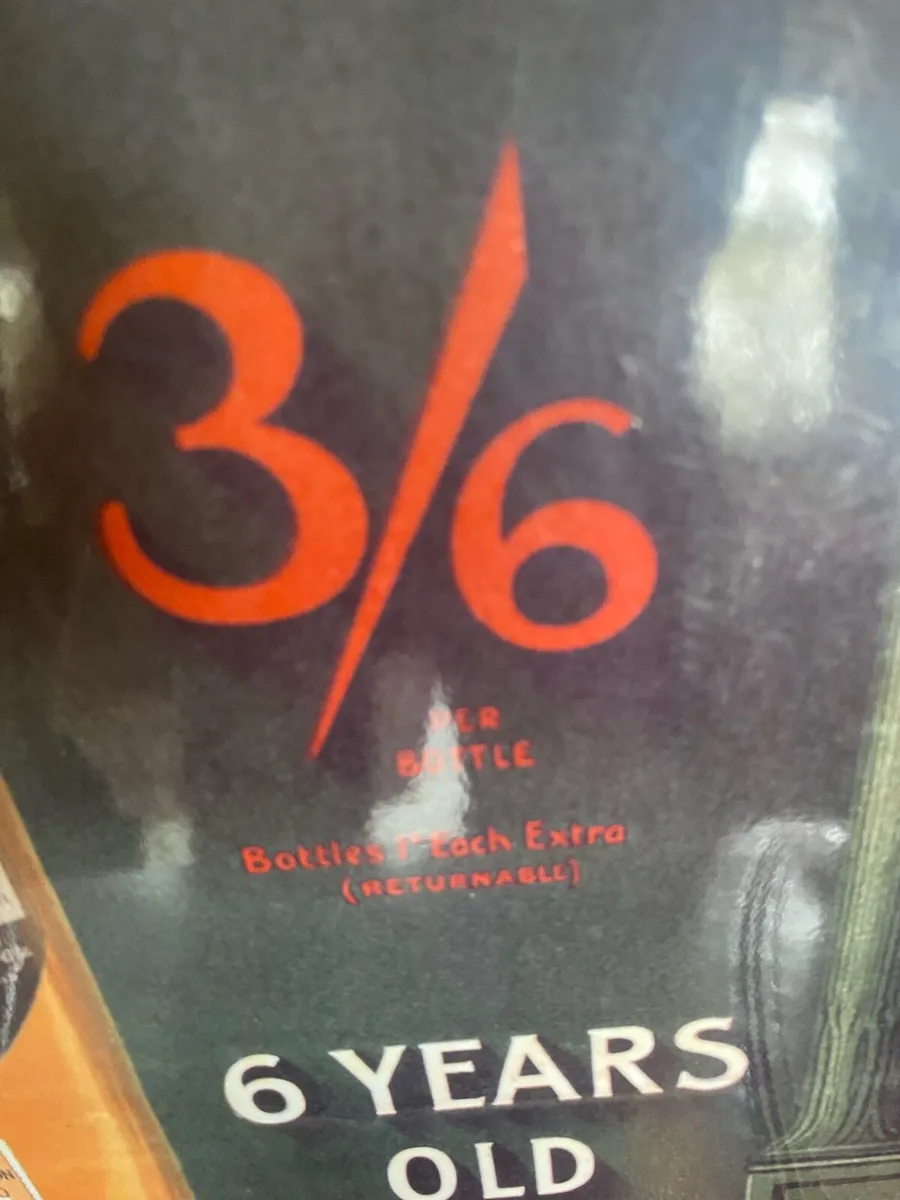 Large Vintage Jameson Metal Sign - Image 2