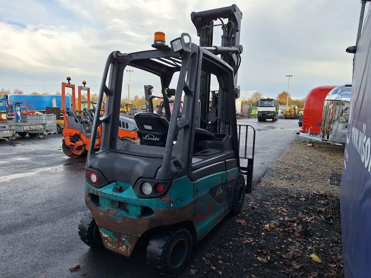 2012 Linde E25 Forklift For Auction - Image 2