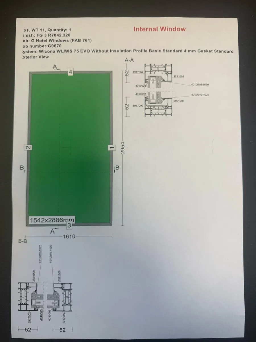 Two Thermally Broken Aluminium Screens - Image 3