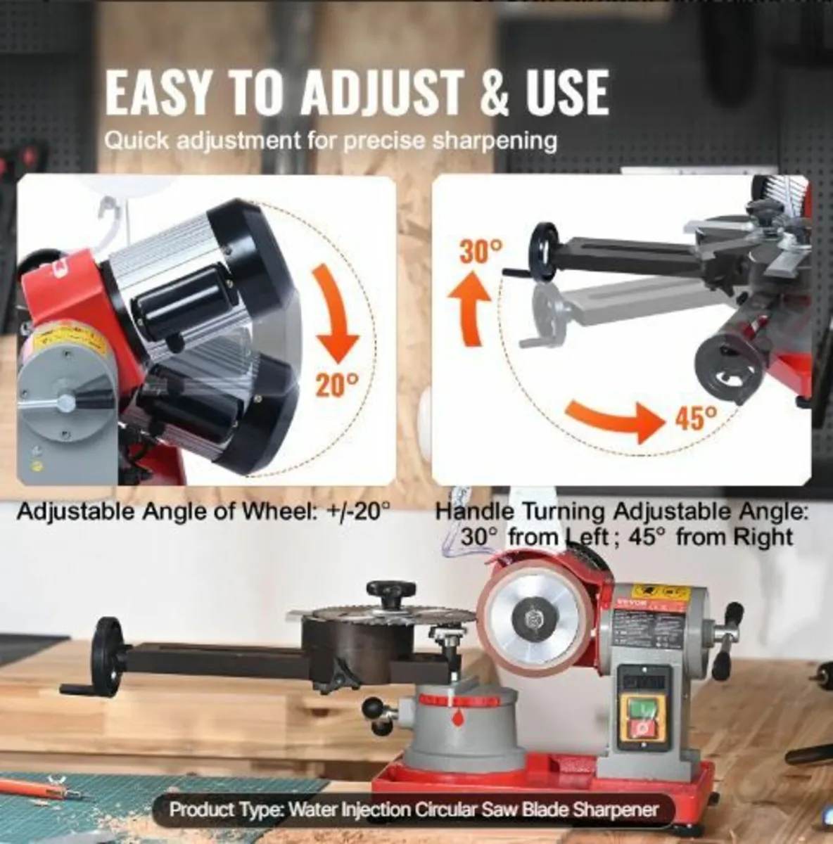 Circular Saw Blade Sharpener Grinder 370W - Image 3