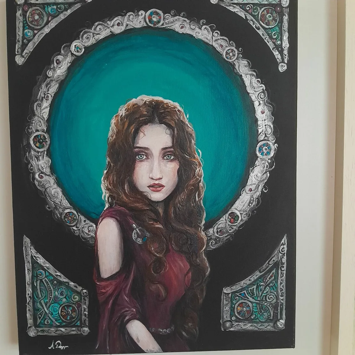 Original Art Aislinn Duggan -Deirdre of the Sorrow - Image 2
