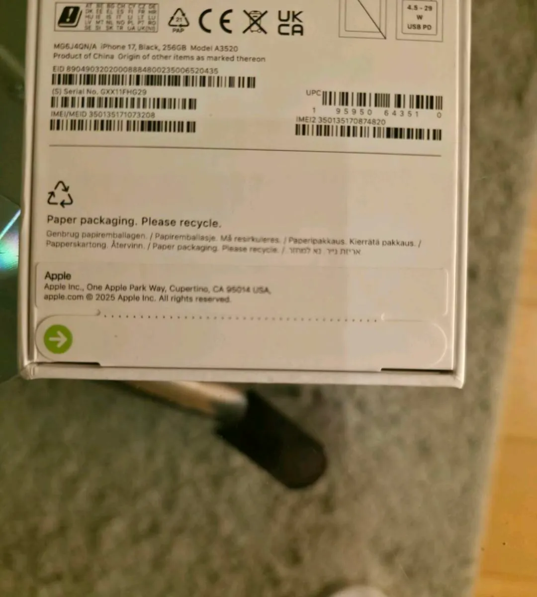 Apple Iphone 17 256GB - Image 2