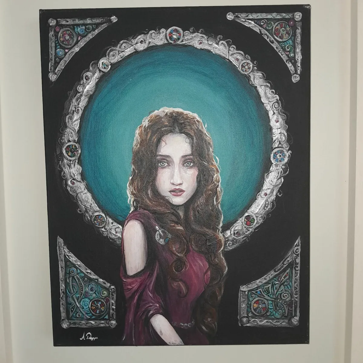 Original Art Aislinn Duggan -Deirdre of the Sorrow - Image 3
