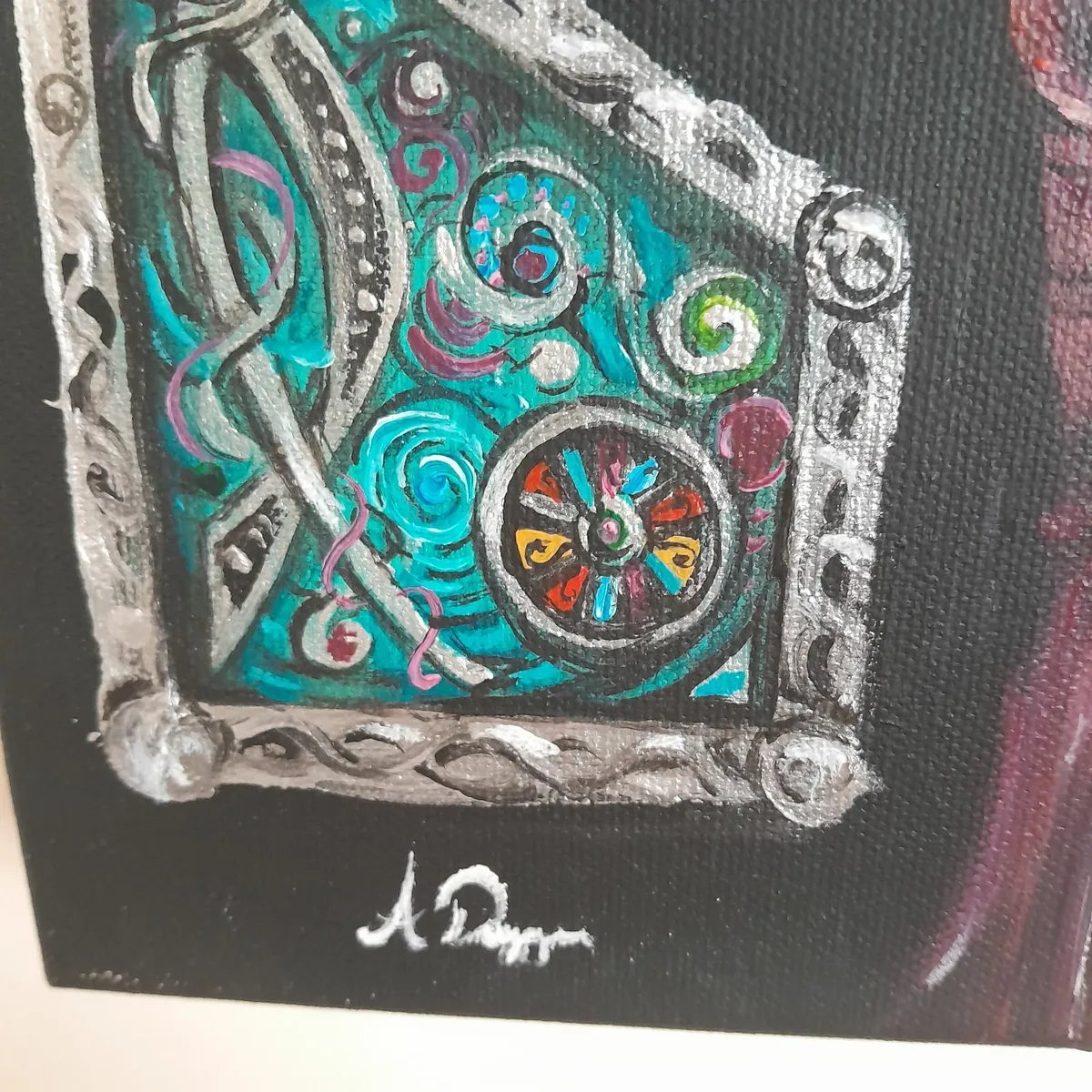 Original Art Aislinn Duggan -Deirdre of the Sorrow - Image 4