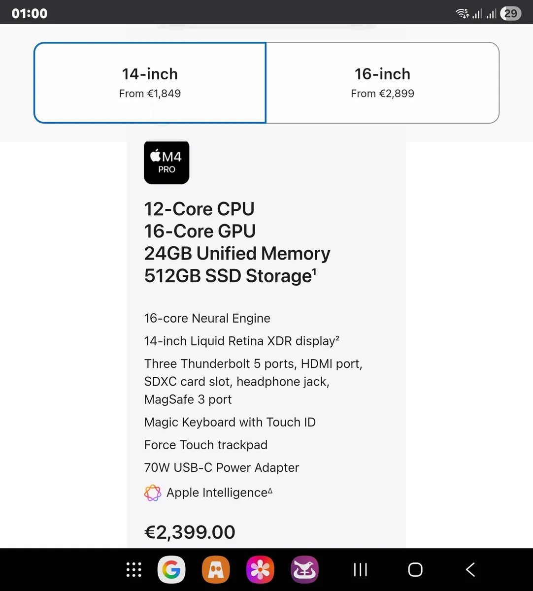 Macbook Pro M4 Chip 2025 - Image 4