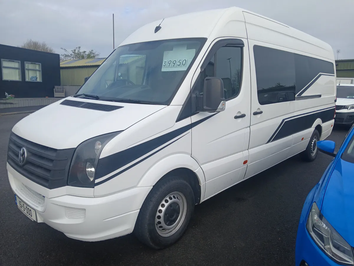 VW Crafter   camper van with garage 2015 - Image 3