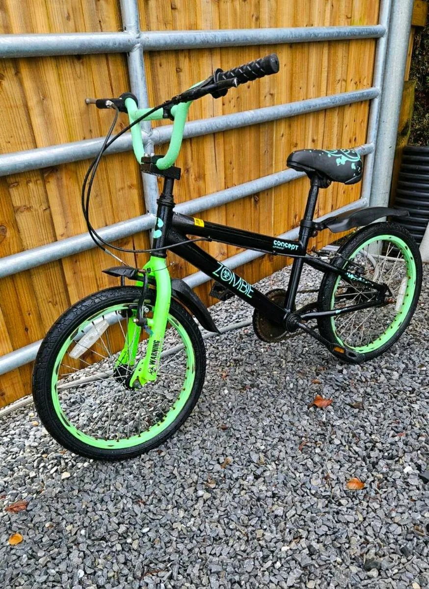 Kids bicycle 18 inch concept zombie - Image 3