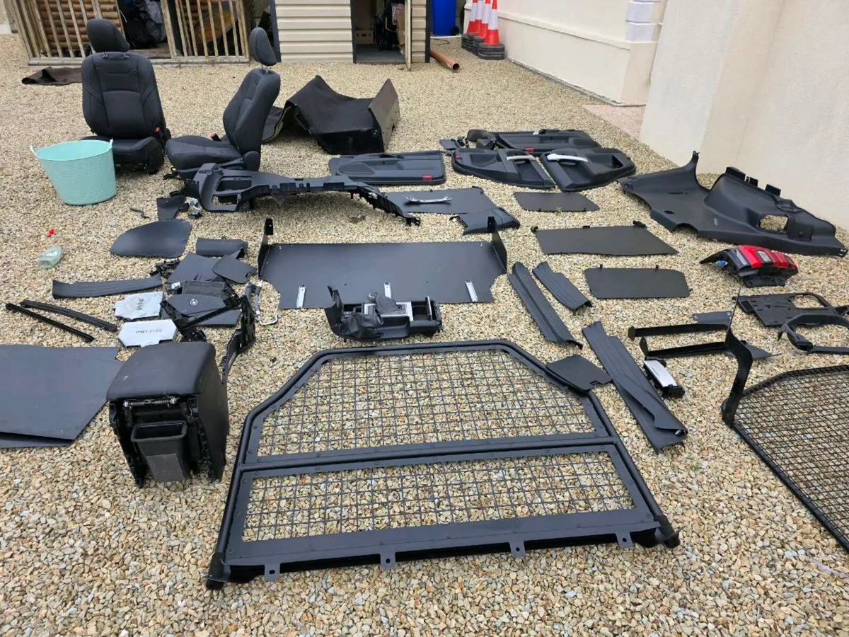 Toyota Land Cruiser  new leather seats - Image 1