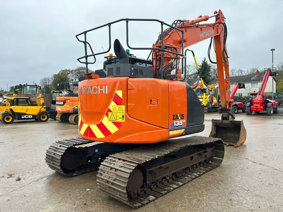 2021 Hitachi ZX135US-6 3195Hrs ( Rotation Piping ) - Image 3