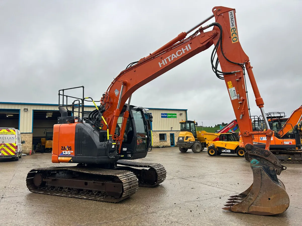 2021 Hitachi ZX135US-6 3195Hrs ( Rotation Piping ) - Image 1