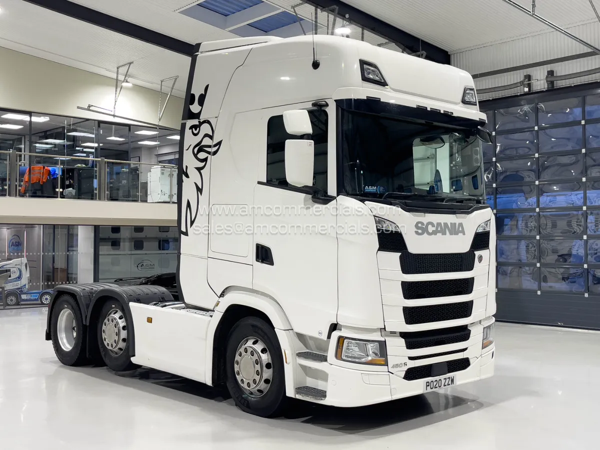 SCANIA 450S HIGHINE 6X2 TAG AXLE - Image 1