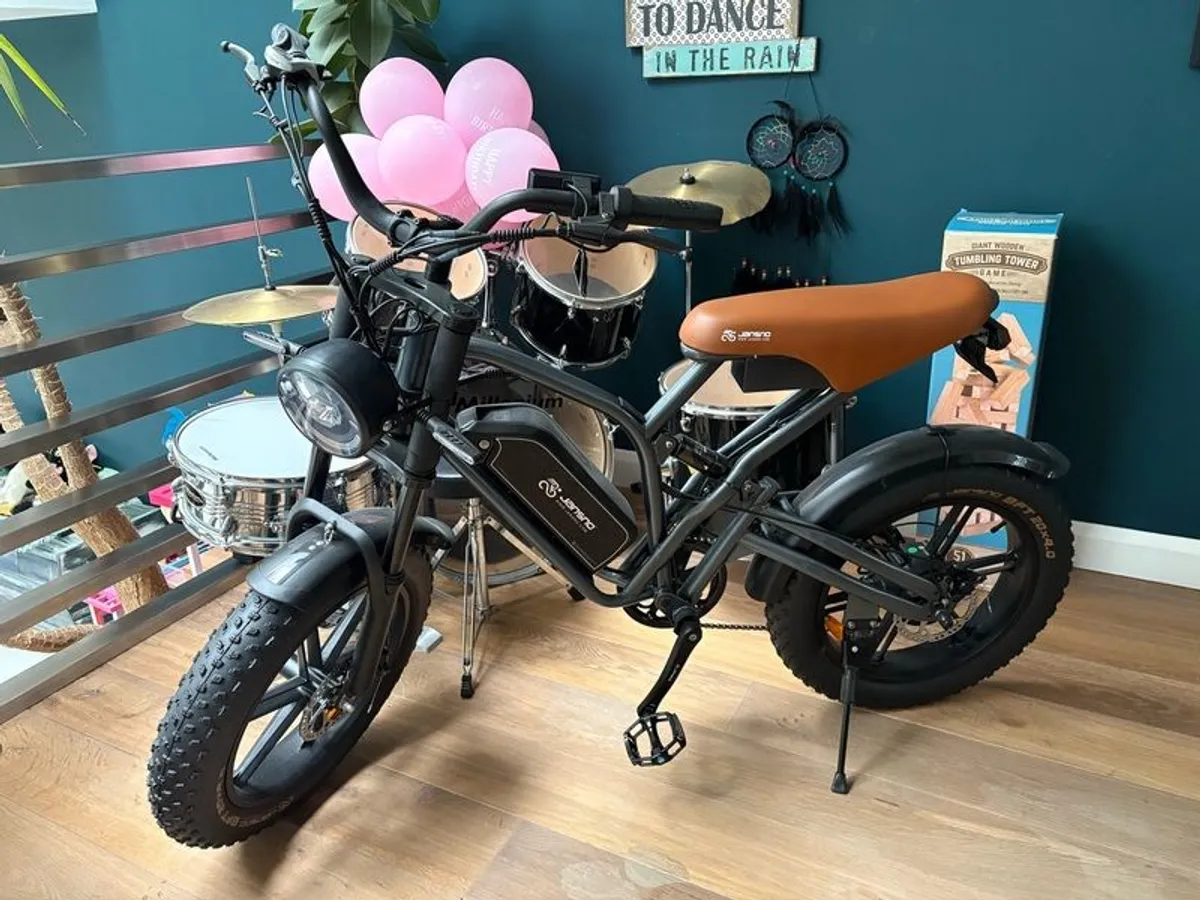 JANSNO X50 Fat Tyre electric bike NEW - Image 2