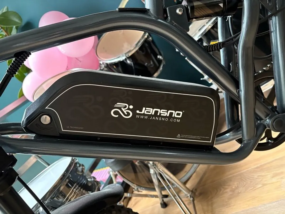 JANSNO X50 Fat Tyre electric bike NEW - Image 3
