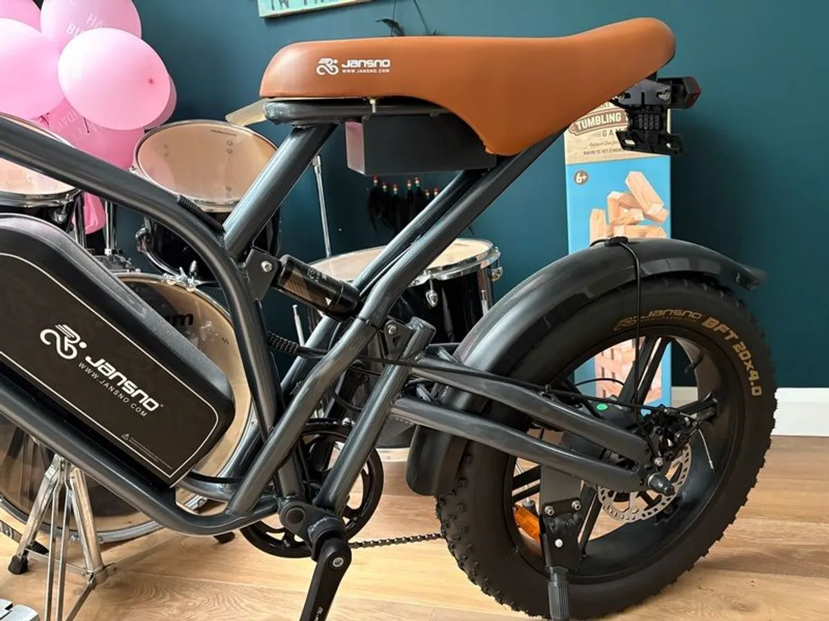 JANSNO X50 Fat Tyre electric bike NEW - Image 4
