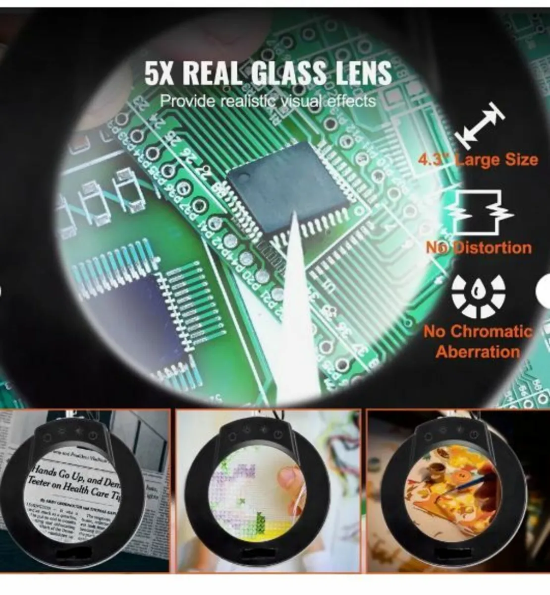 Magnifying Glass with Light - Image 4