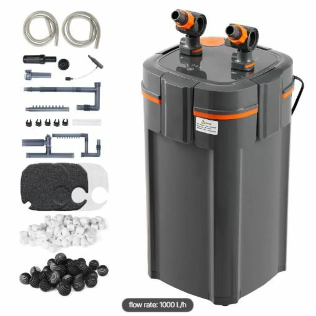 283.9 L Aquarium Canister Filter 11w - Image 1