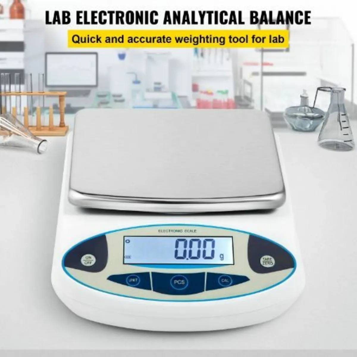 Analytical Balance, 5000g x 0.01g Accuracy Lab Sca - Image 2