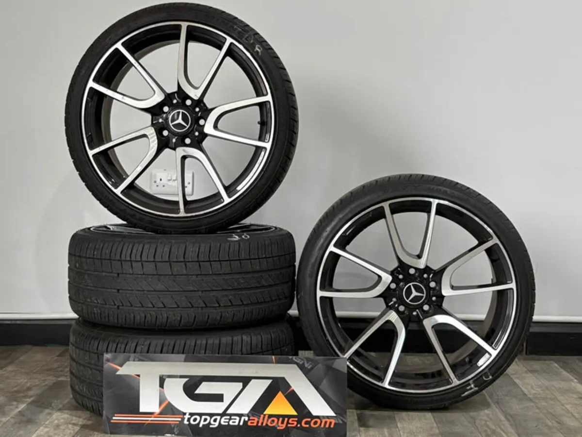 19" C43 Style Alloys & Tyres for Mercedes A-class - Image 1