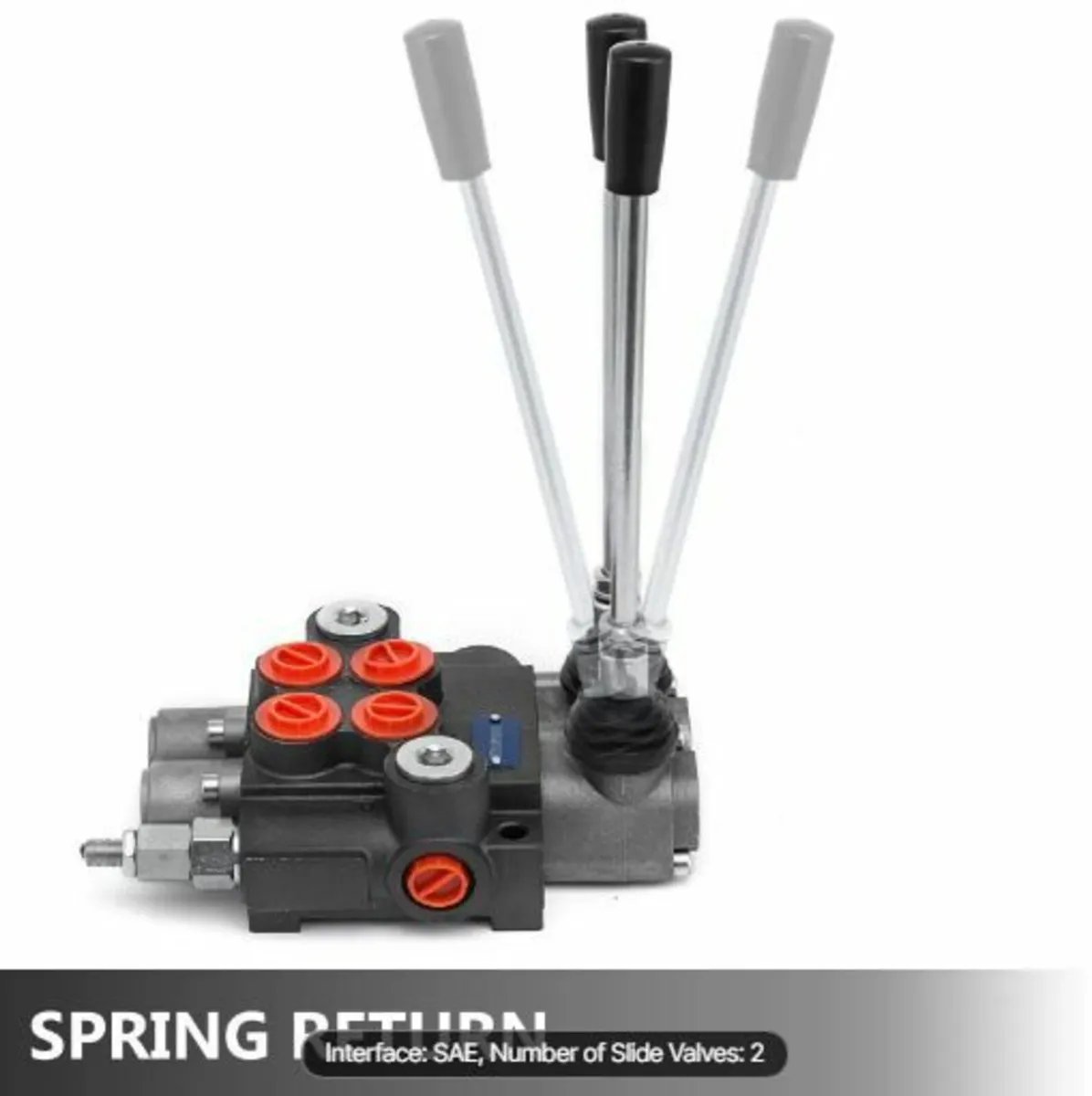 Hydraulic Valve 2 Spool Hydraulic - Image 3