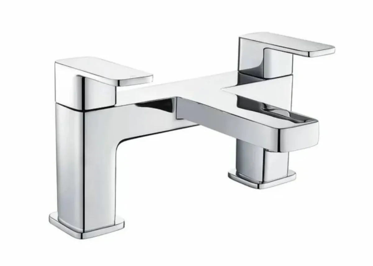Rubano Bath Filler - Chrome