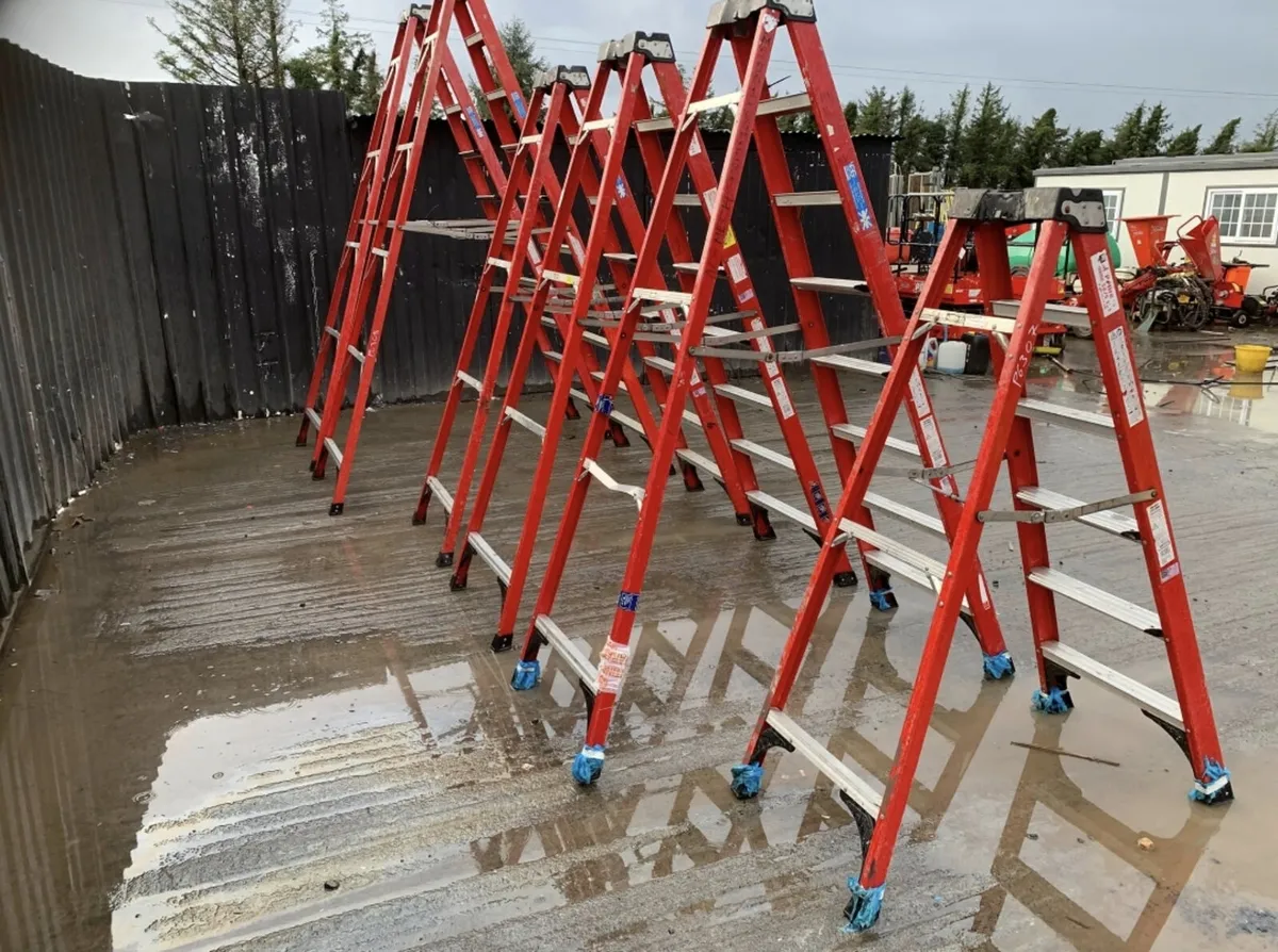 Selection of Aluminium Ladders – 5, 7 & 9 Step - Image 4