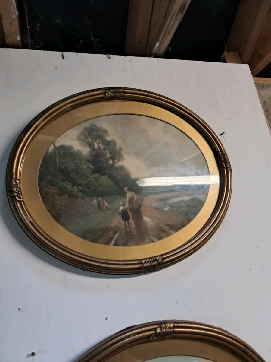 2 good quality oval prints - Image 4