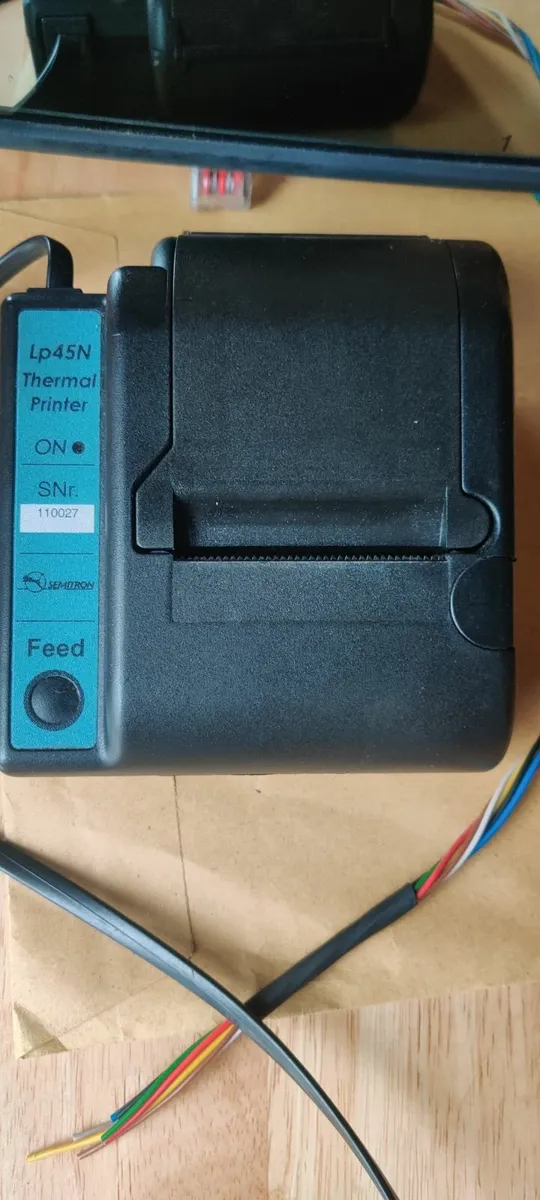 Complete set of Taxi mirror metre and printer - Image 1