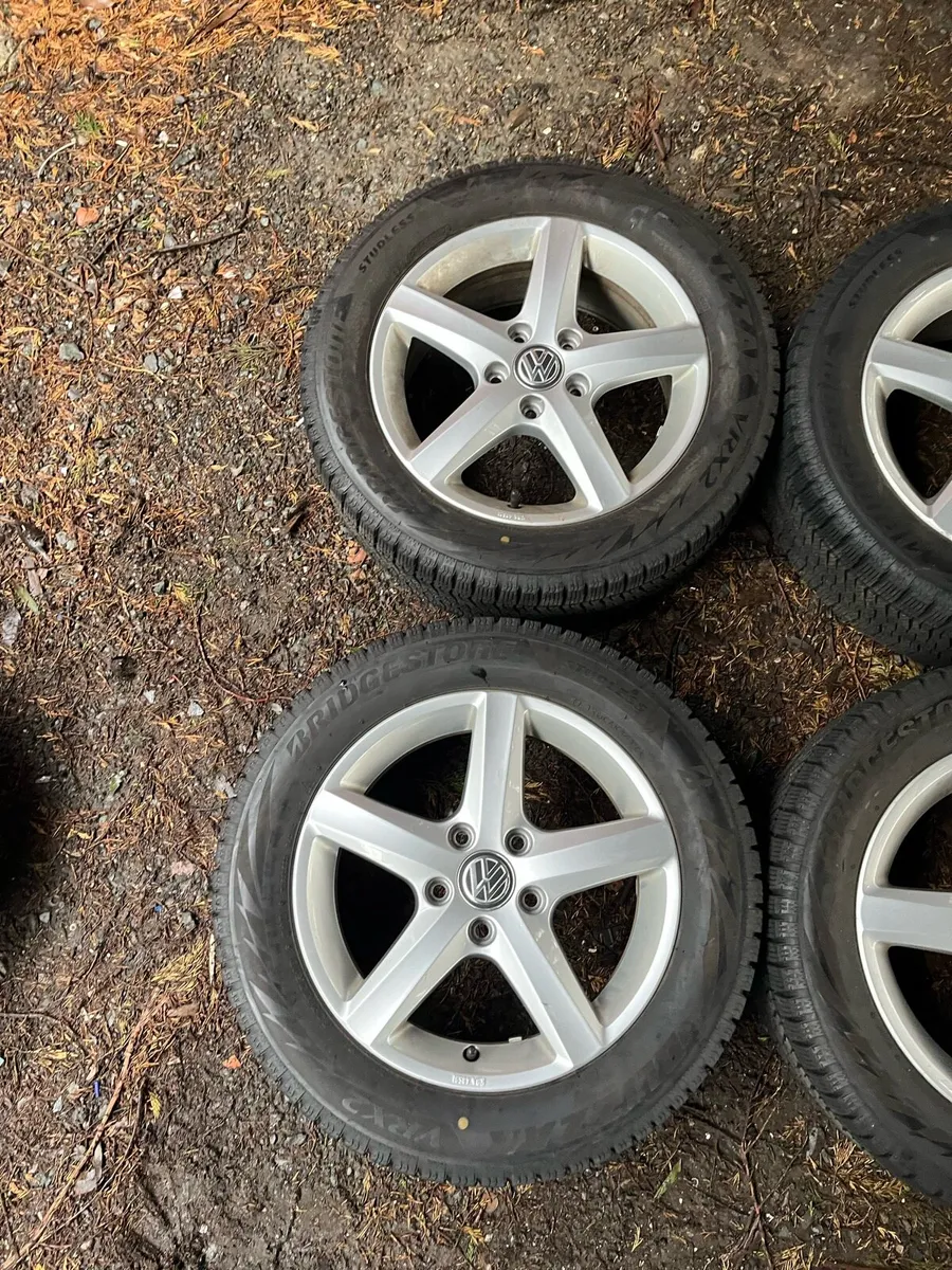 16’ Genuine VW Golf Caddy 5x112 alloy wheels - Image 2