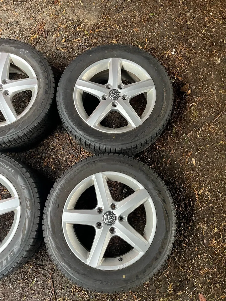 16’ Genuine VW Golf Caddy 5x112 alloy wheels - Image 3