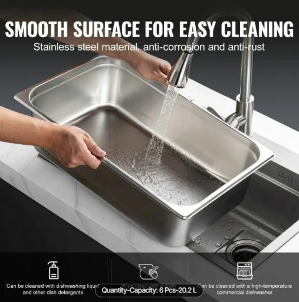 6 Pack Hotel Pans - Image 2