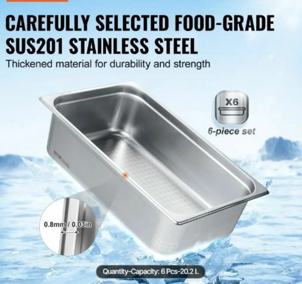 6 Pack Hotel Pans - Image 3