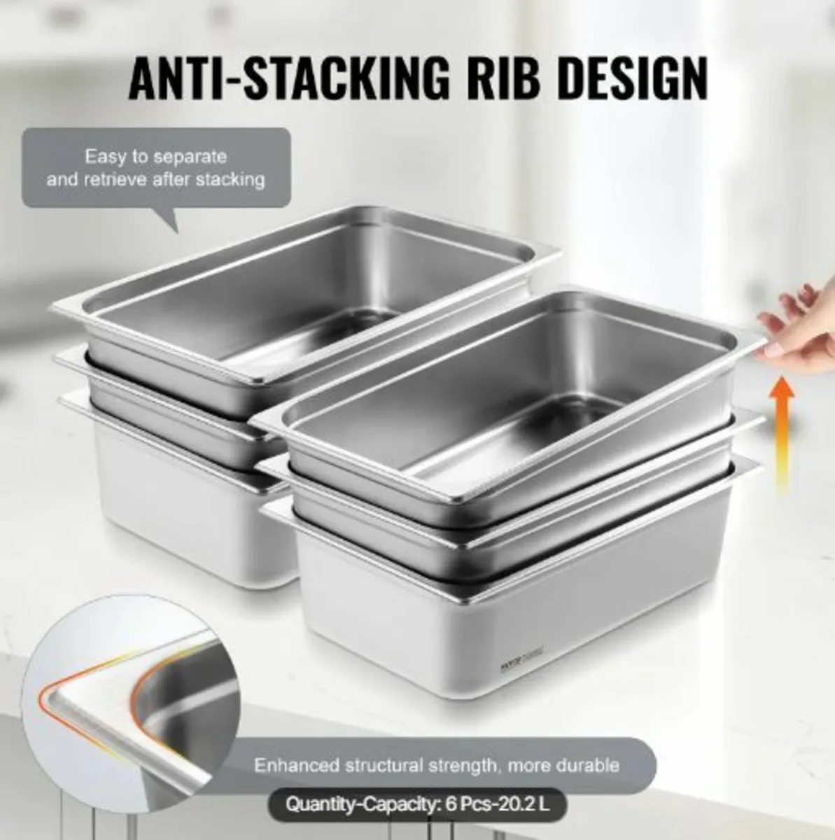 6 Pack Hotel Pans - Image 4