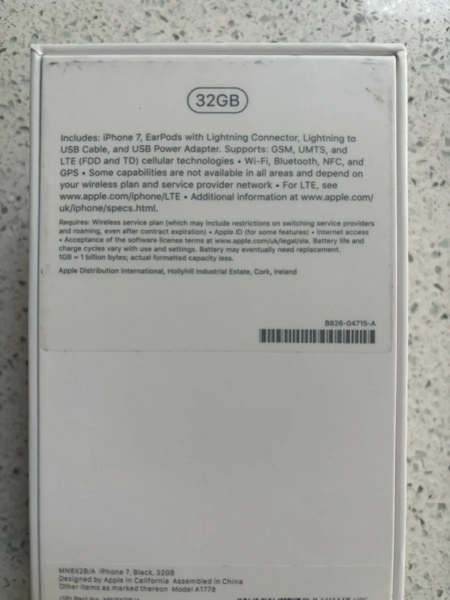 iPhone 7 32GB Matt Black - Image 3