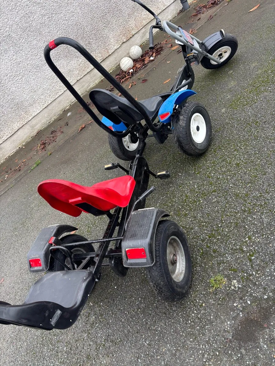 Berg Chopper go cart with 2 seater trailer seat - Image 1